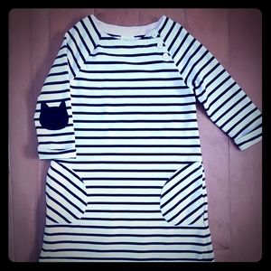 3 for$10 Crazy 8 Thick Knit Cat Elbow patches dress Large 10/12